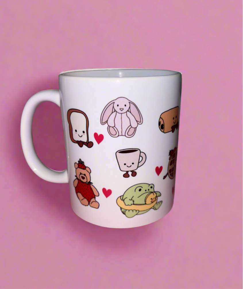 Jellycat inspired mug💕