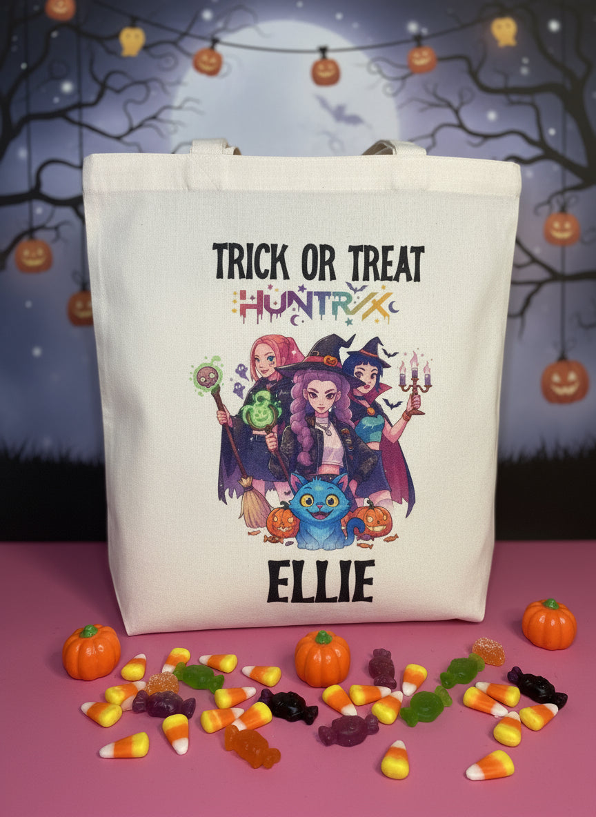 Personalised trick or treat bag👻