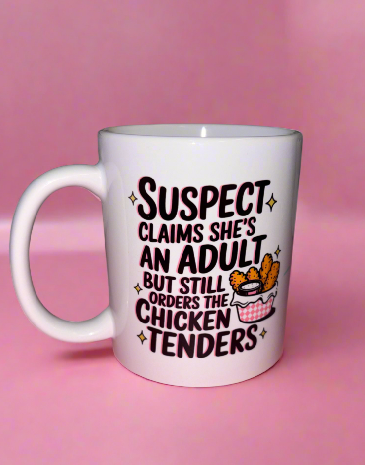 Chicken tenders mug✨