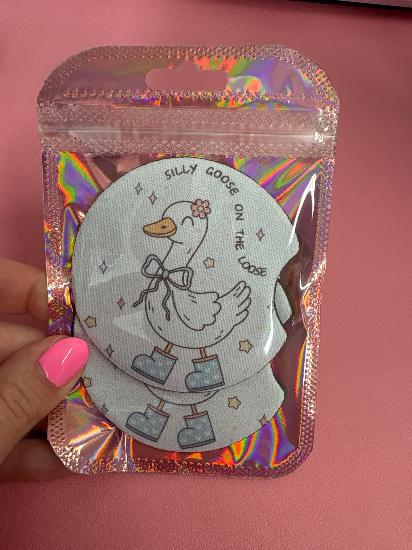 Silly goose on the loose car coaster set✨