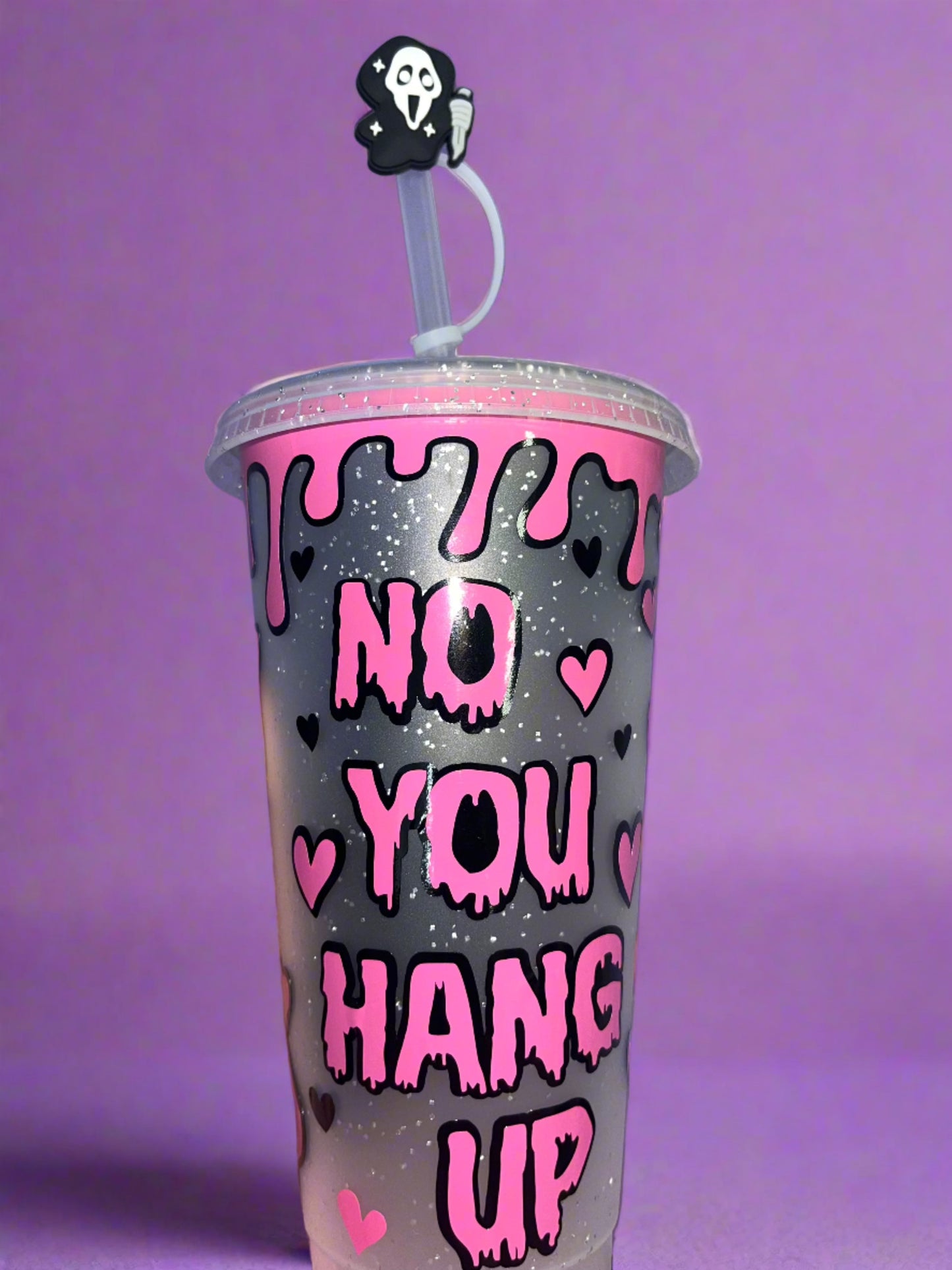 Scream Cold Cup with Straw Topper π€ππͺ