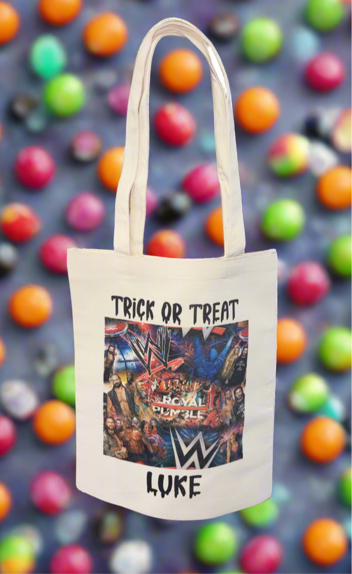 Personalised trick or treat bag👻