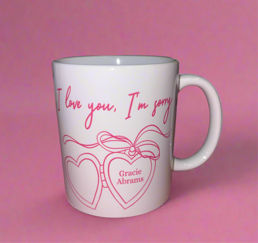 Gracie Abrams theme mug🎀