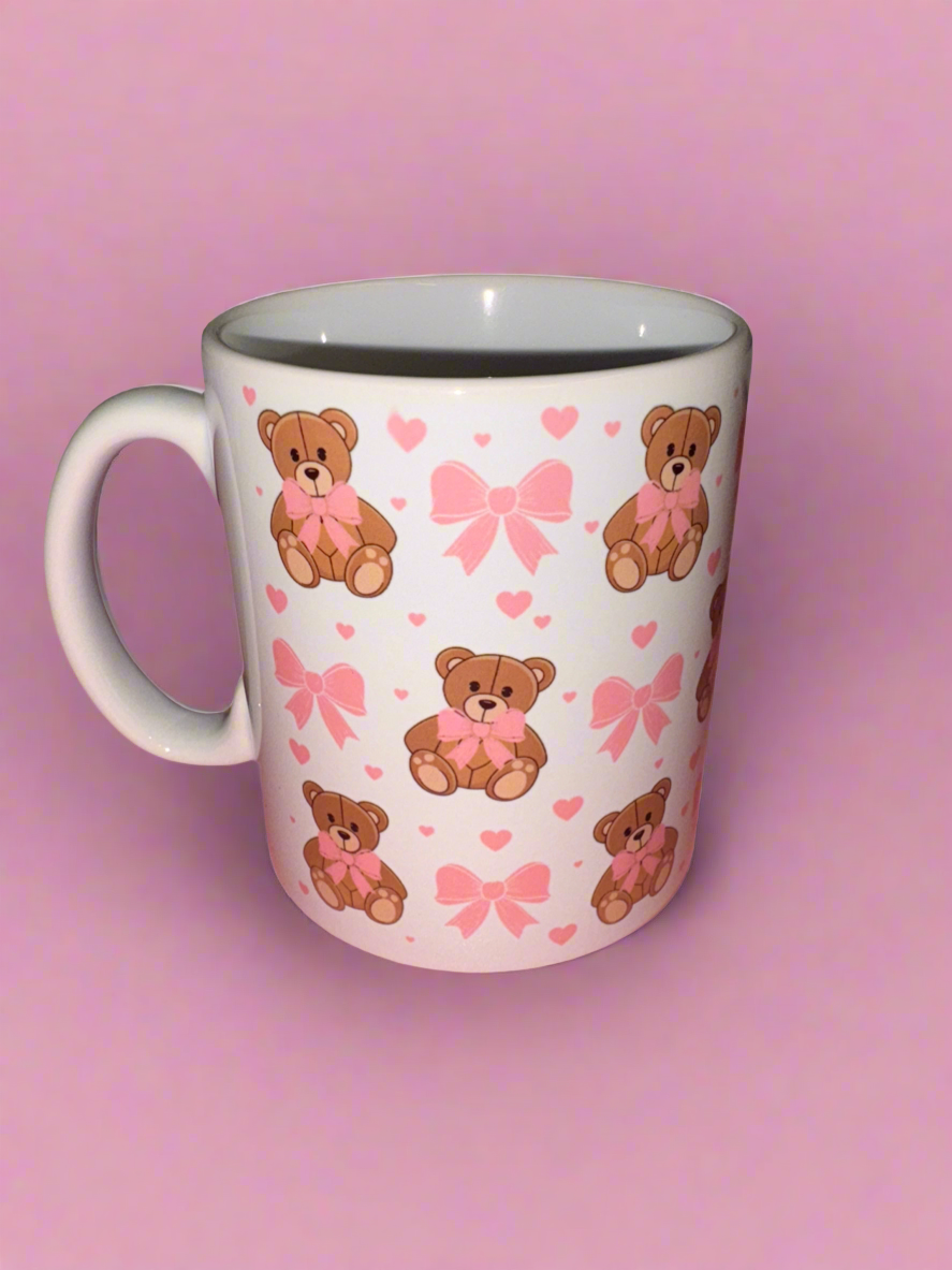 Coquette bear mug🧸🎀
