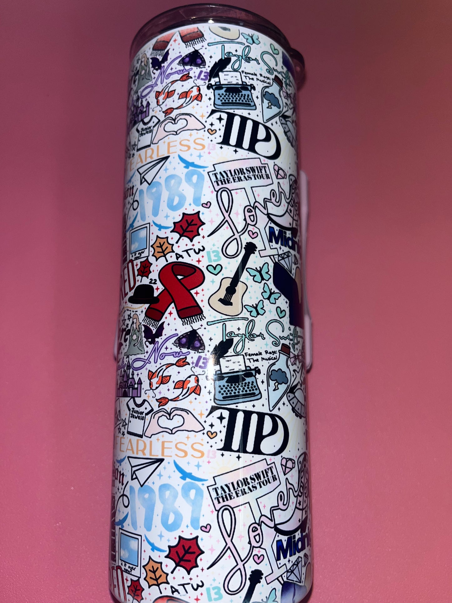 Taylor Swift 20oz skinny tumbler✨