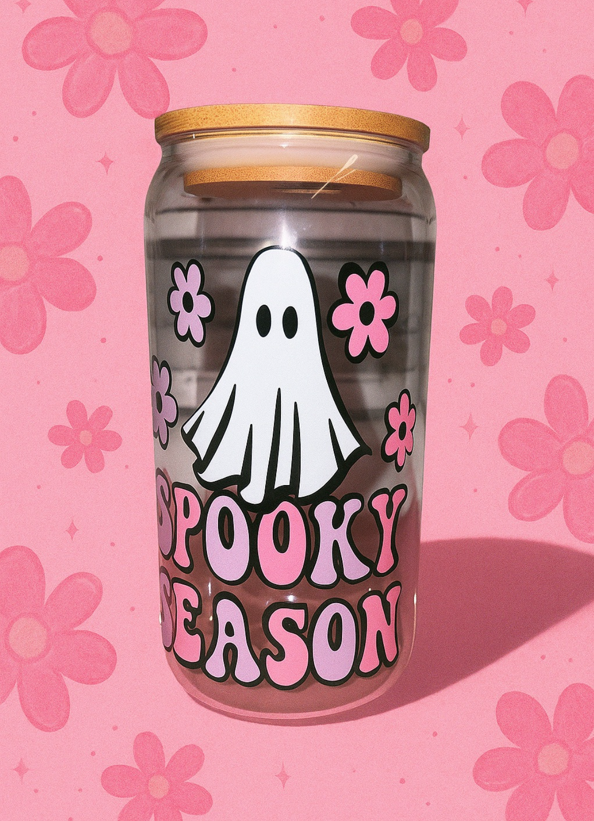 Spooky season glass canπ»π