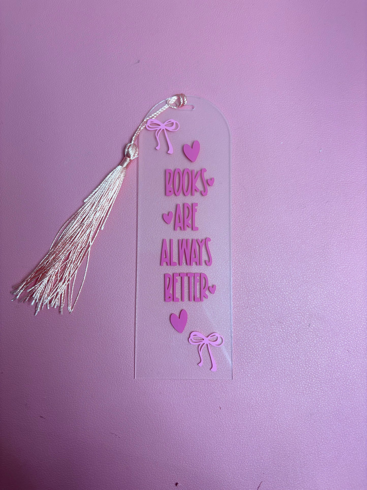 Books are always better bookmarkđź’—