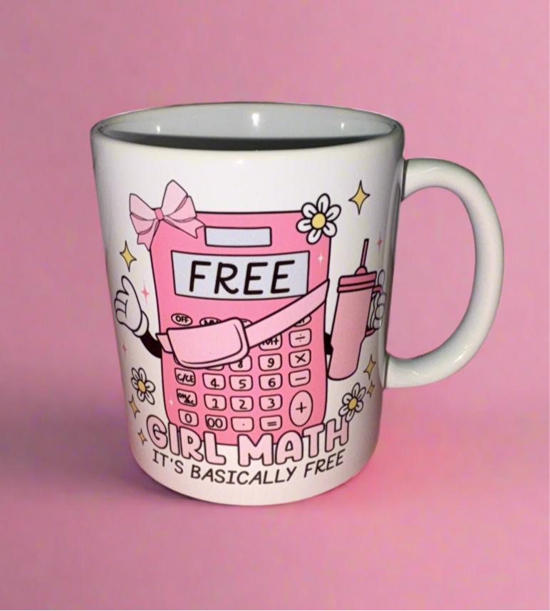 Girl Math Mug🫶✨