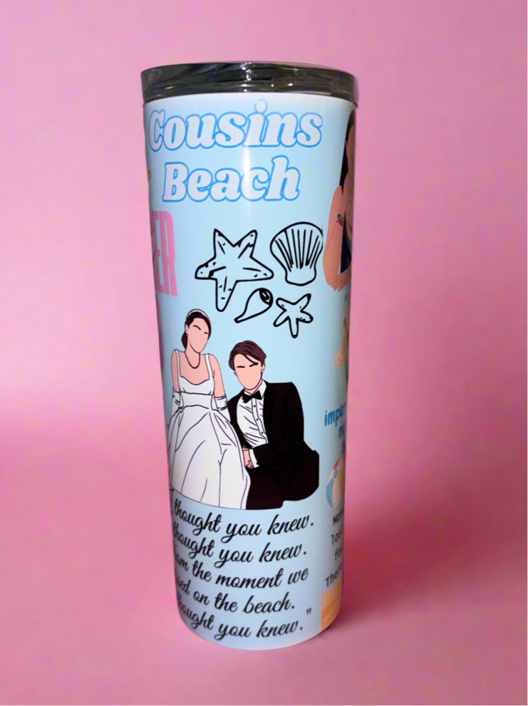 The summer I turned pretty 20z skinny tumbler💗✨