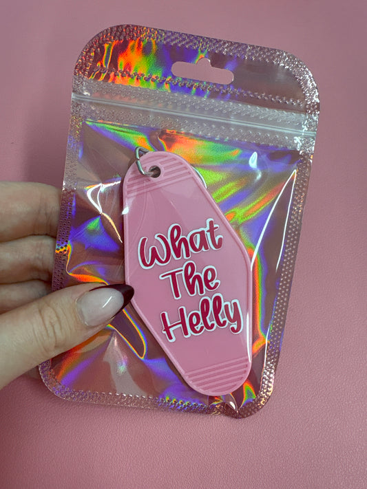 What the helly keychain💕