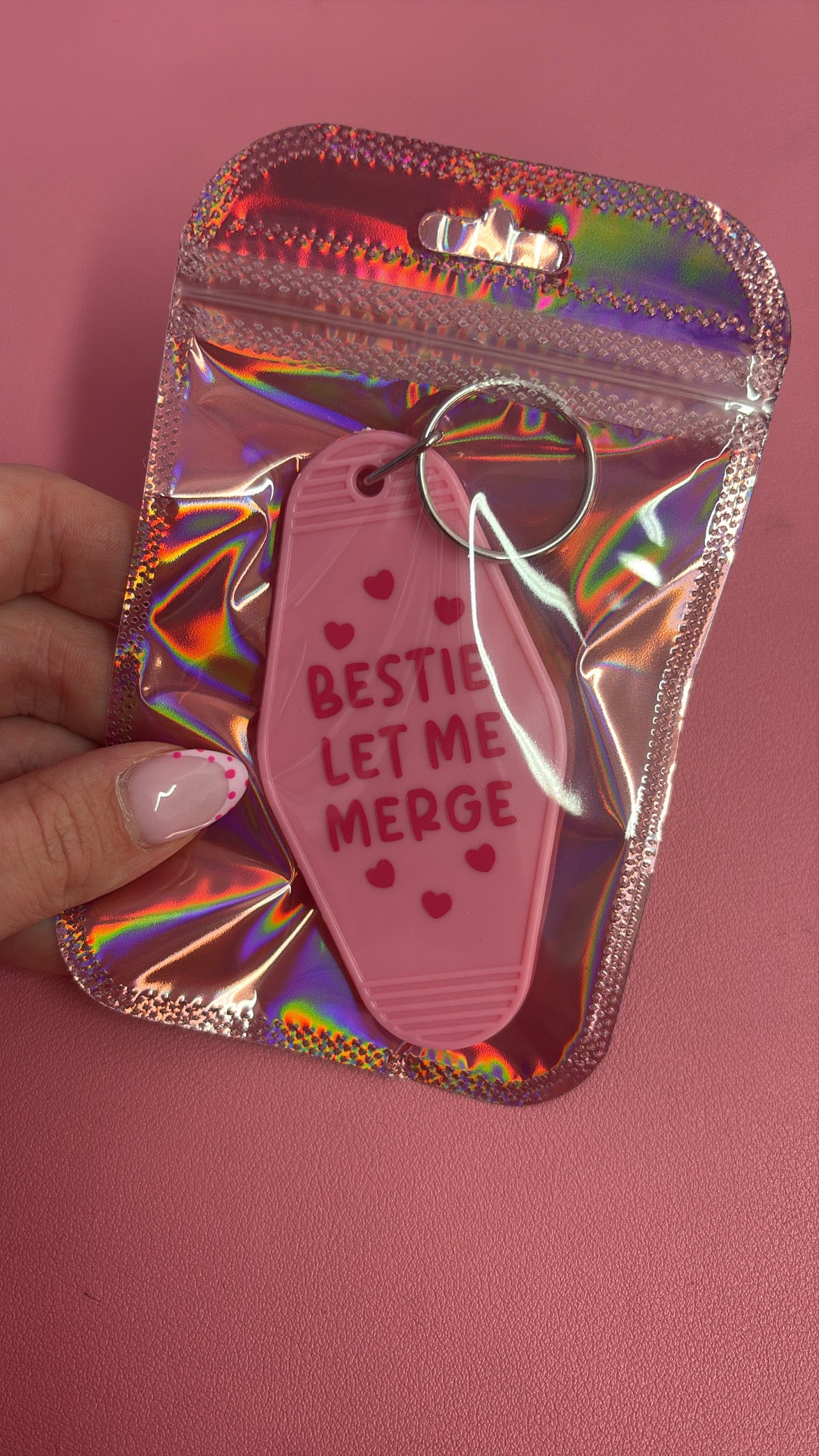 Bestie let me merge keychainđź’•