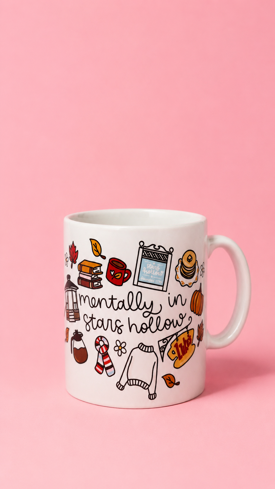 Mentally in stars hollow mug🍂🍁