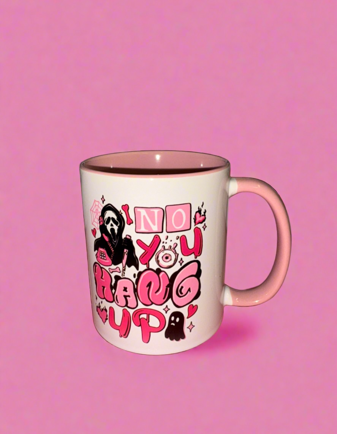 No you hang up mug👻💕