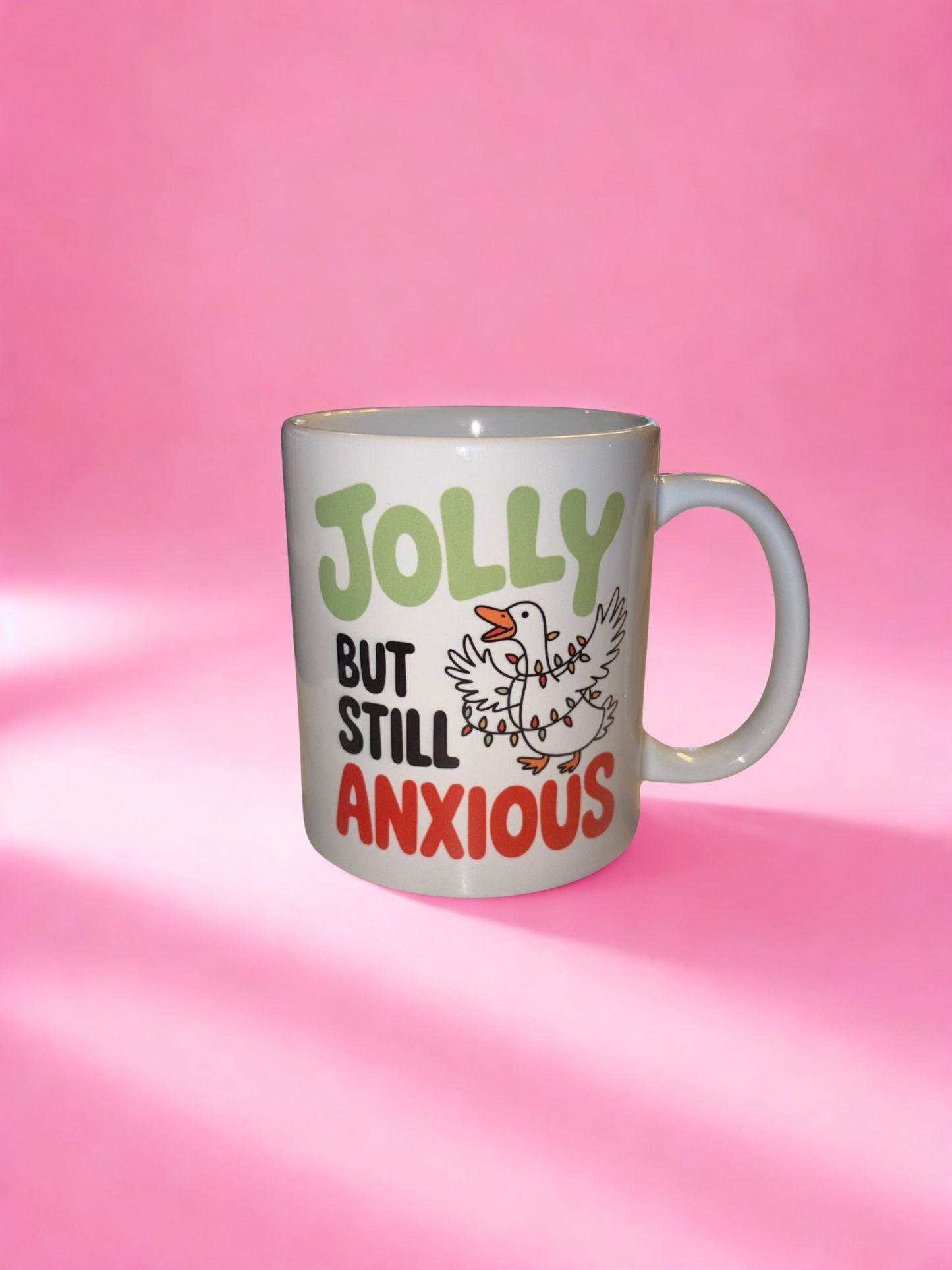Jolly but still anxious mug❤️