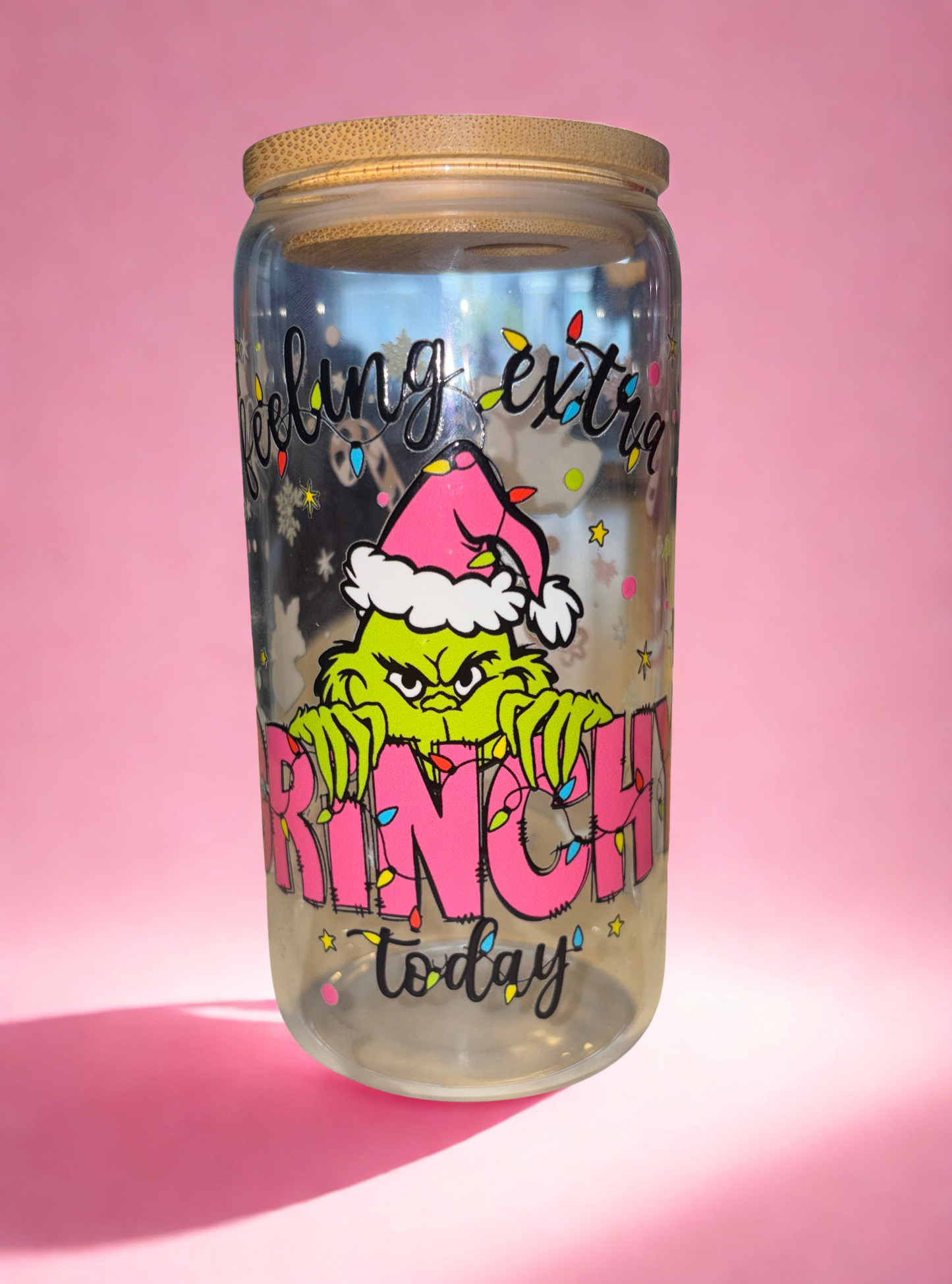 Feeling extra grinchy glass canππ