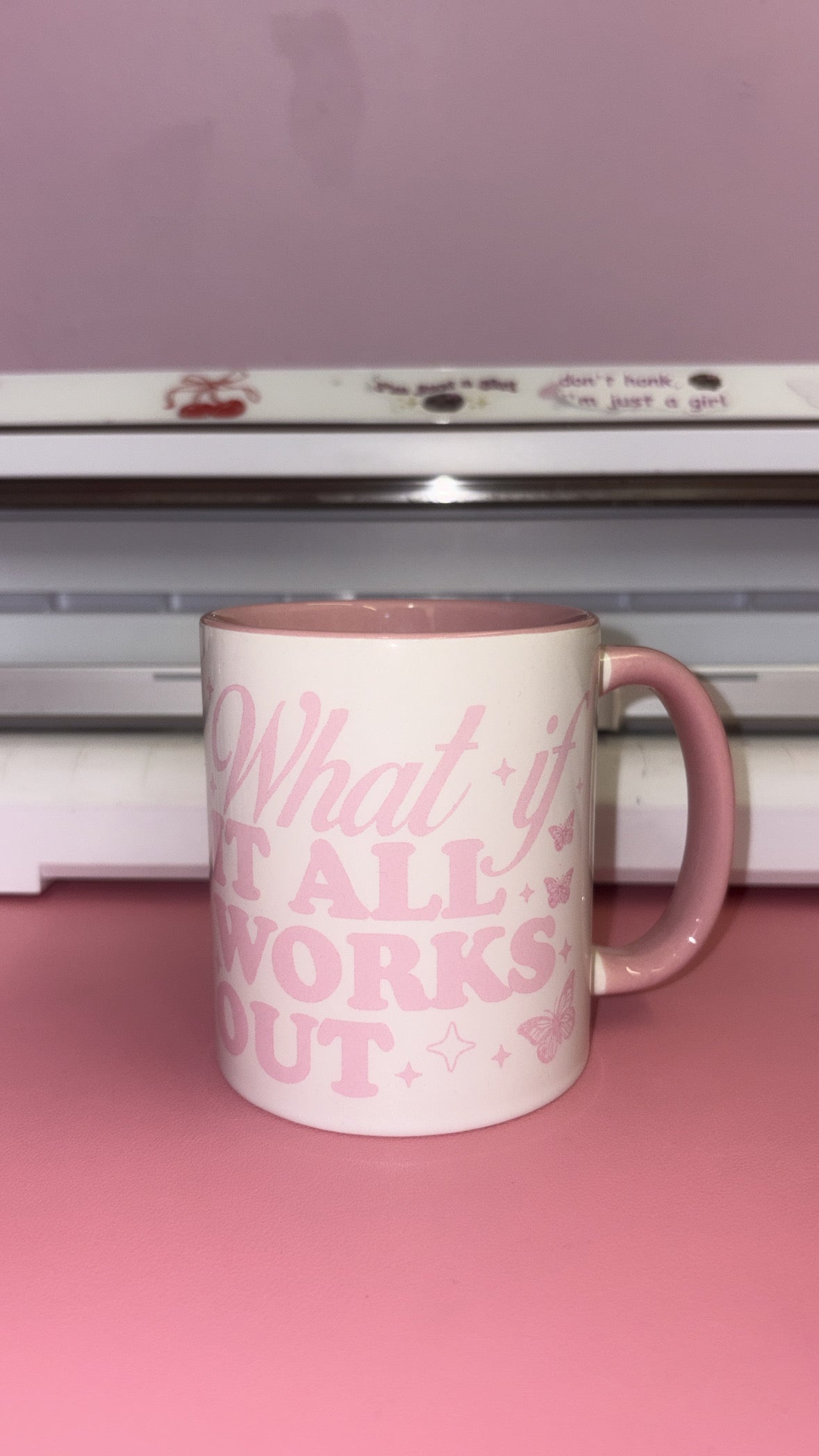 Sale What if it all works out mug