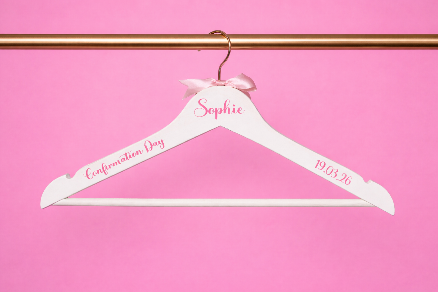 Confirmation/ first holy communion personalised hangerđź’—