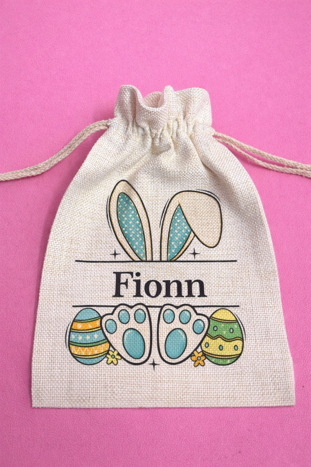 Easter personalised treat bagš£