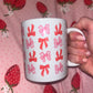 Red and pink bow mug❤️🎀