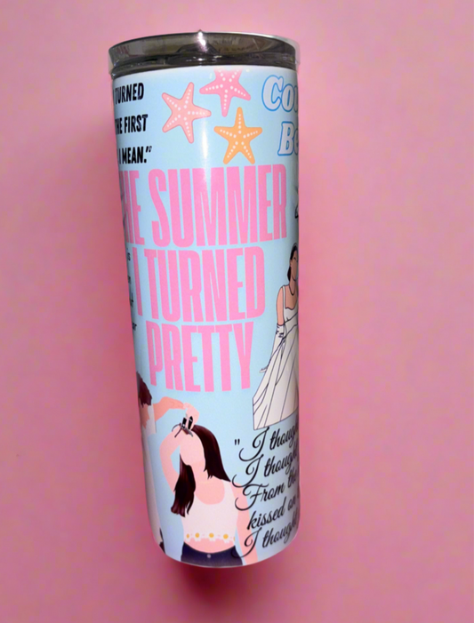 The summer I turned pretty 20z skinny tumbler💗✨