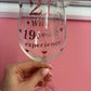 Personalised Wine Glass ❤️💓