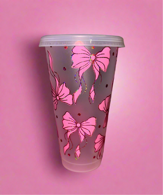 Flowing Bows Cold Cup🎀
