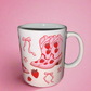 Strawberry cow girl mug🍓💗