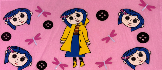 Coraline cup wrap💙