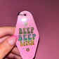 Beep beep b⭐️th motel keychain🫶