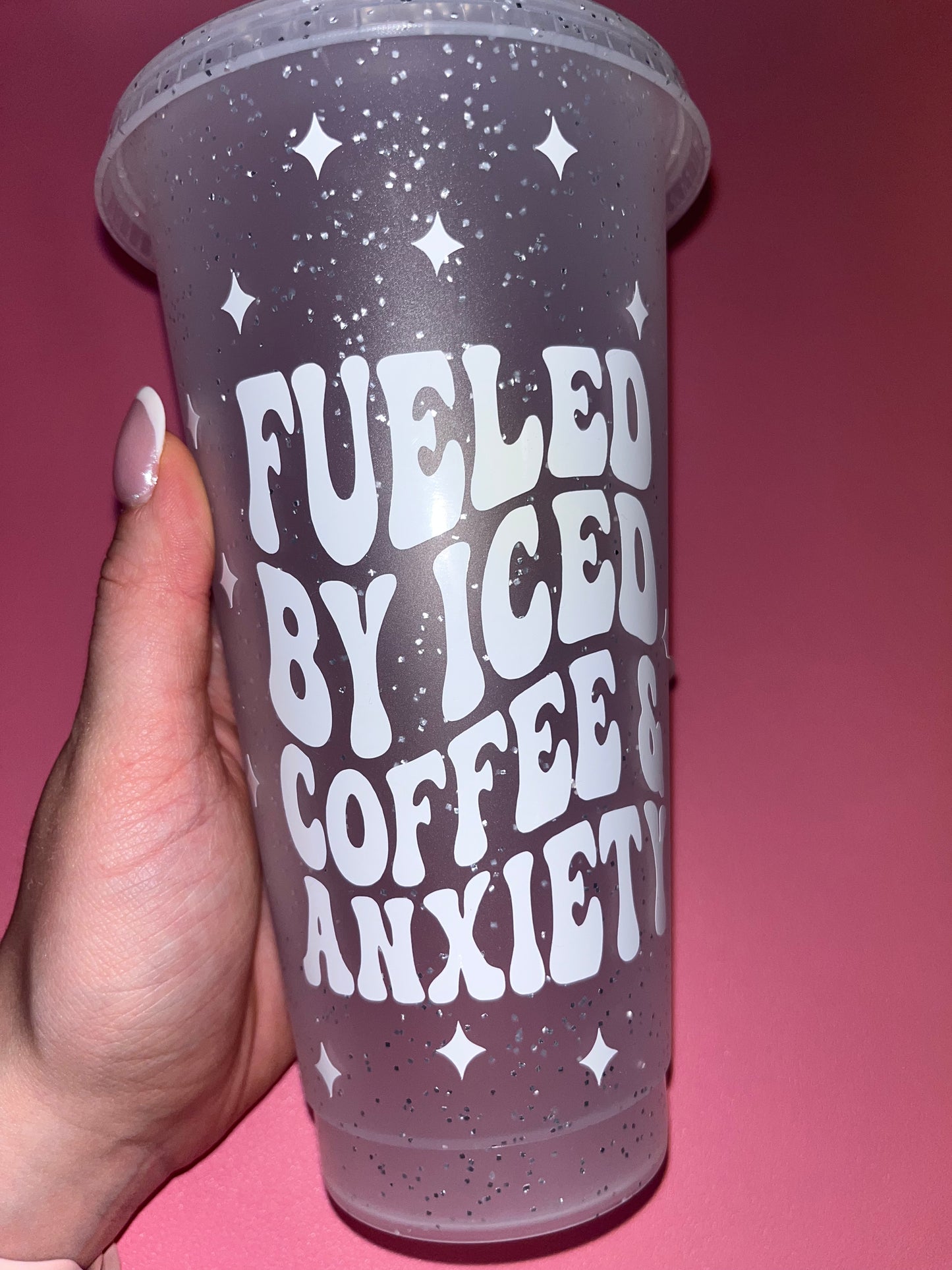 Fueled by iced coffee and anxiety🫶✨