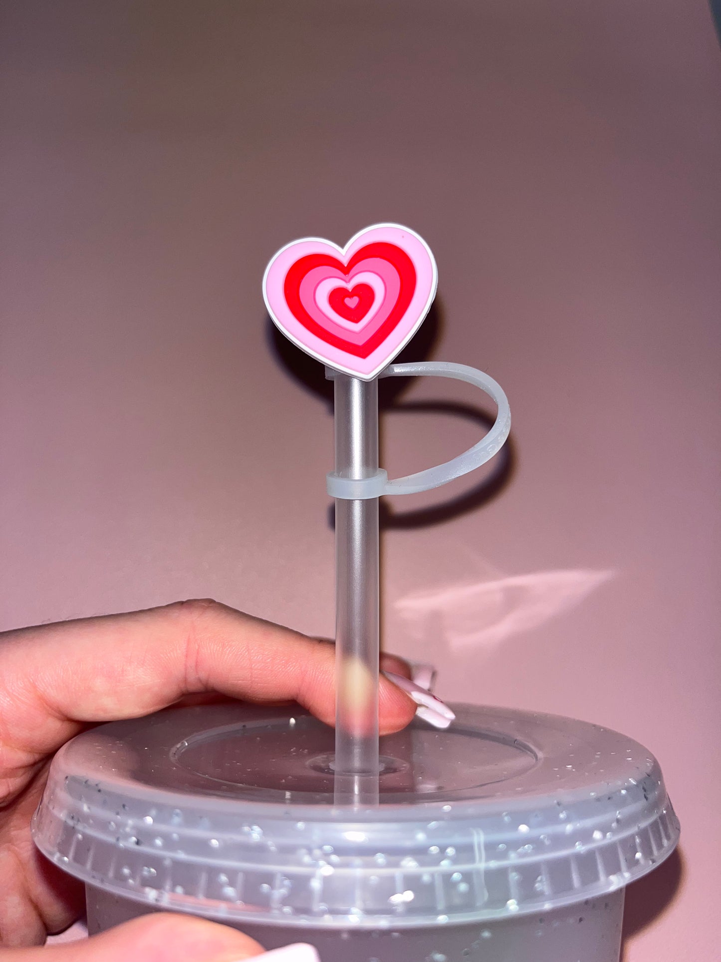 Heart Straw Topper ❤️💕