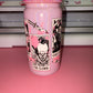 Pink horror glass can💕🔪