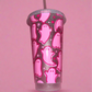Pink ghost cold cup💕