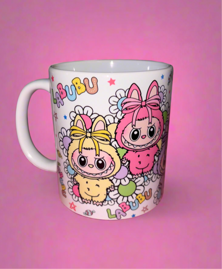 Labubu theme mug💕