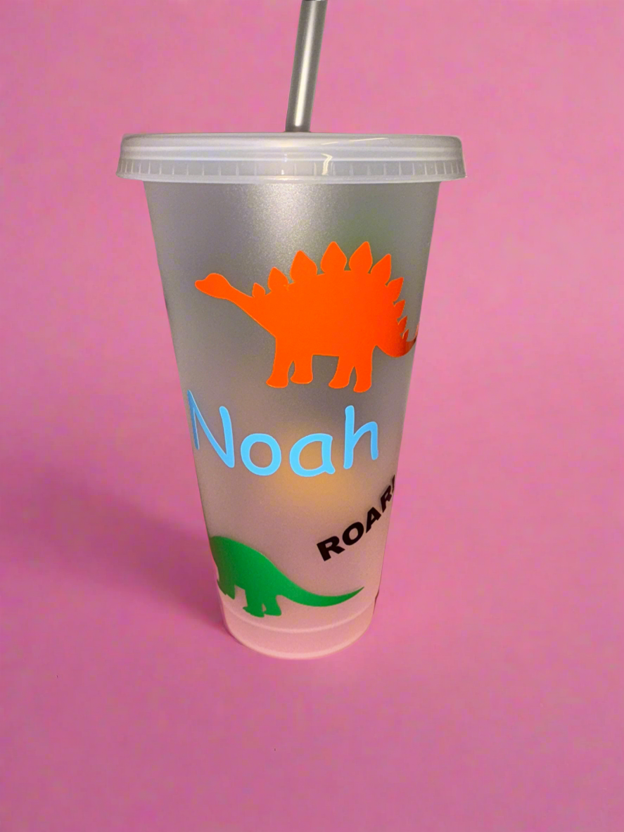 Dinosaur theme cold cup🦖