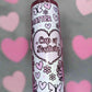 Cup of positivity 20oz skinny tumbler