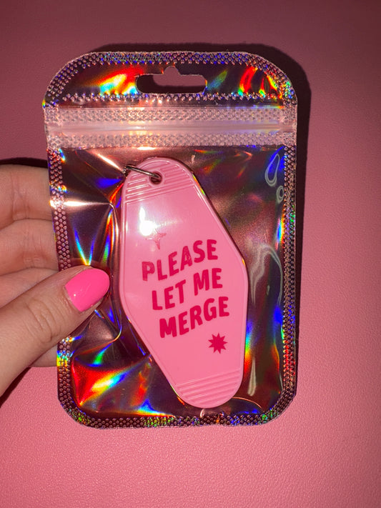 Please let me merge motel keychain💕