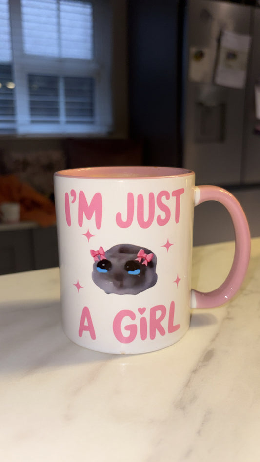 I’m just a girl mug💗✨