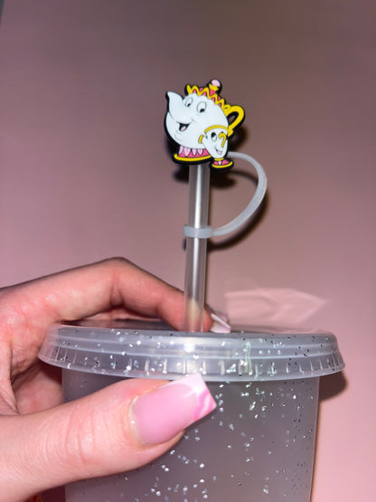 Mrs Potts Straw Topper 💗