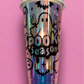 Spooky season holographic cold cup👻