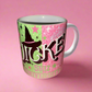 Wicked theme mug💚💗