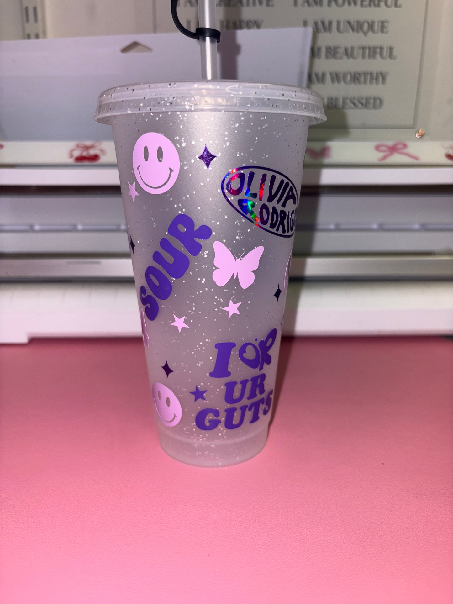 Olivia Rodrigo Cold Cup💜
