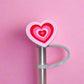 Heart Straw Topper ❤️💕
