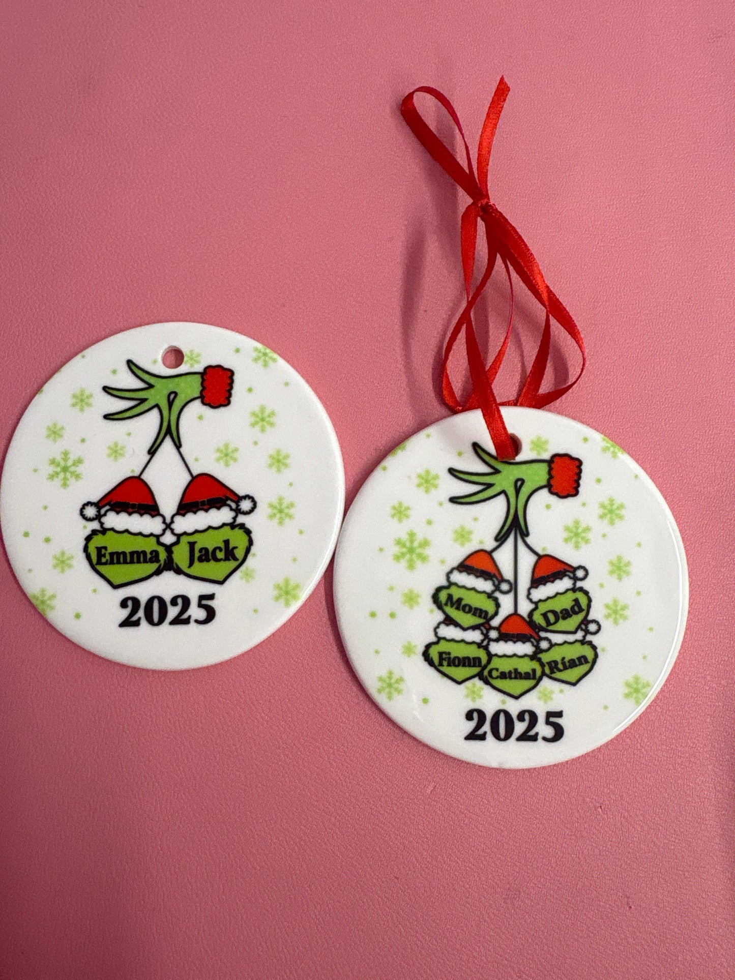 Personalised ornaments✨🎄