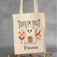 Personalised trick or treat bag👻