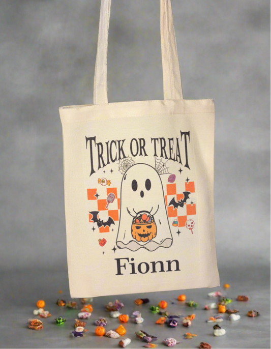 Trick or Treat personalised bag👻