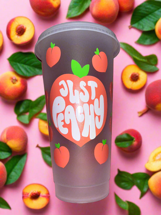 Just Peachy Cold Cup🍑🍑