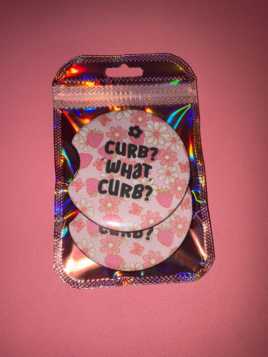 What curb? Car coaster set💕