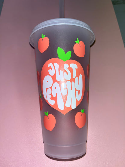 Just Peachy Cold Cup🍑🍑