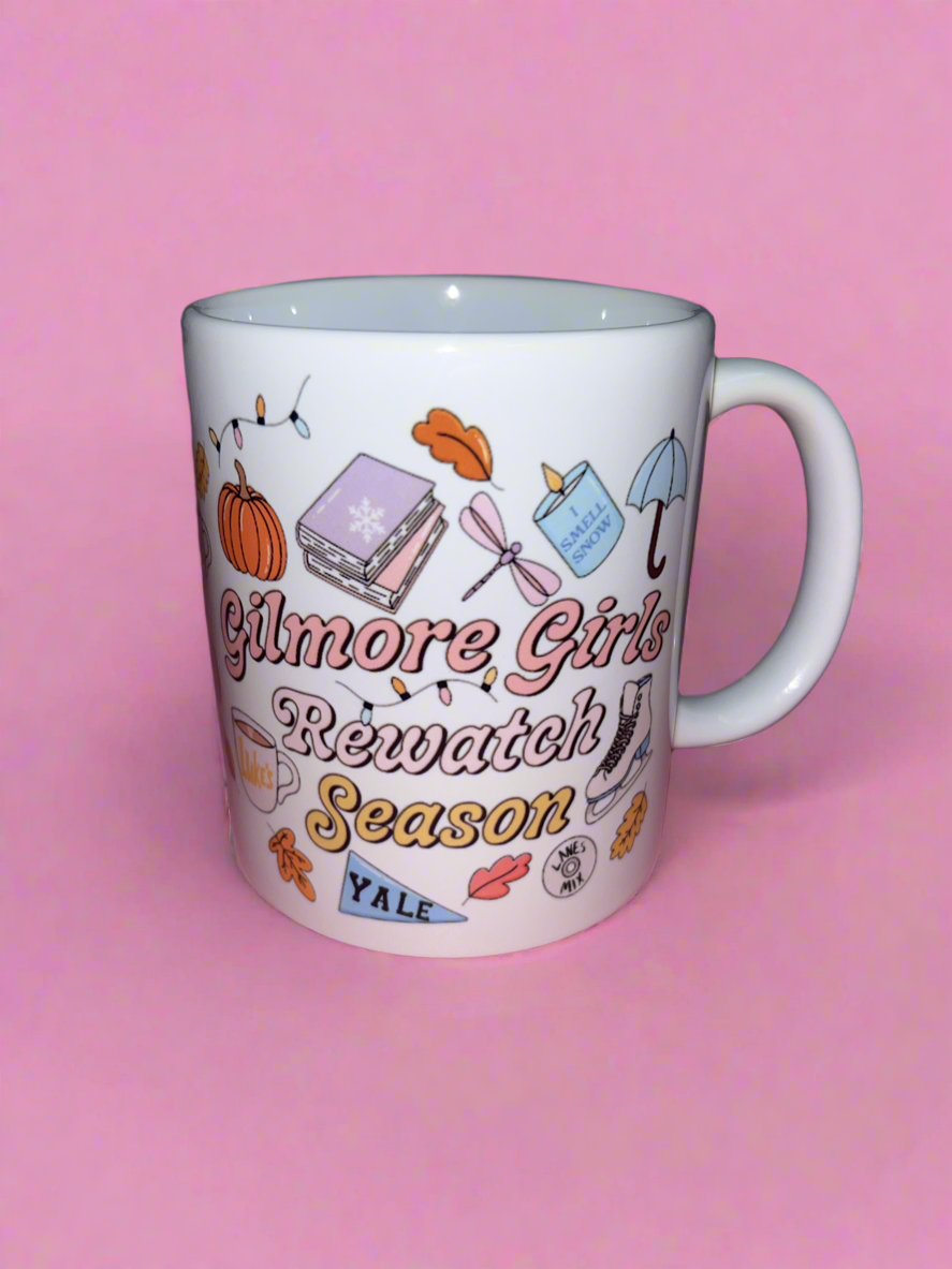 Gilmore girls inspired mug🩷